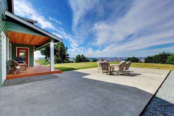 Concrete Patio Installation in Fort Walton Beach