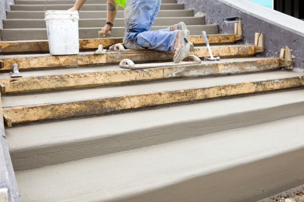 Concrete Steps Pouring in Fort Walton Beach