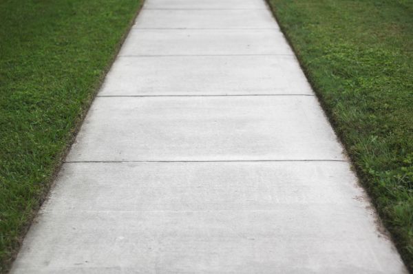 Concrete Path Installation in Fort Walton Beach