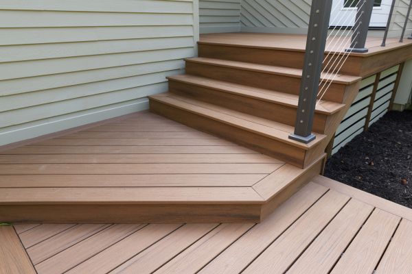 Patio Staircase Construction in Fort Walton Beach