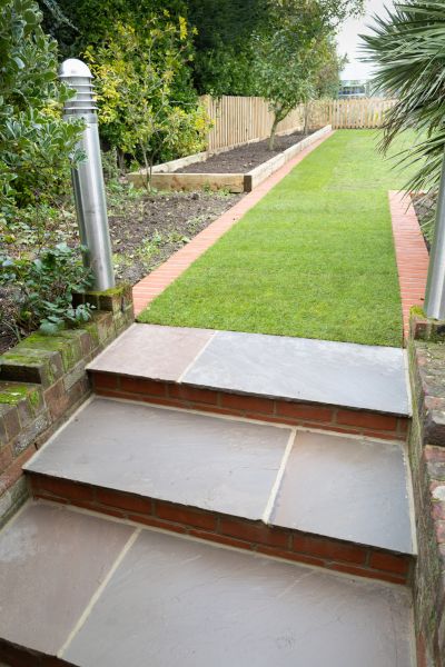 Backyard Steps Installation in Fort Walton Beach