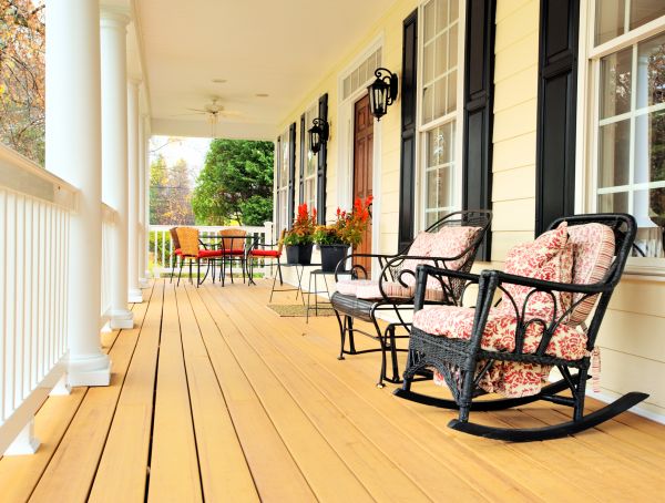 Front Porch Renovation in Fort Walton Beach