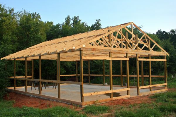 Barn Pad Installation in Fort Walton Beach