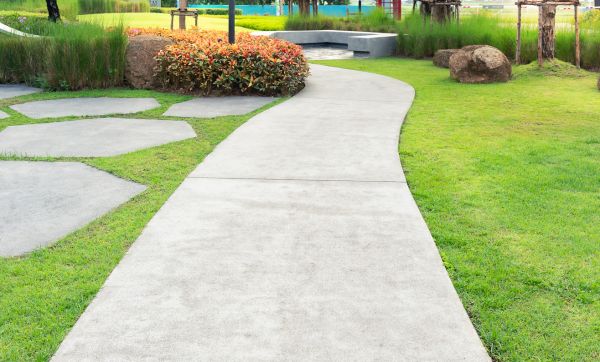Concrete Sidewalk Installation in Fort Walton Beach